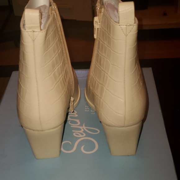 NEW SEYCHELLES ABOARD CROCO LEATHER ANKLE. NO DICKS GIFTCARD - Picture 5 of 8